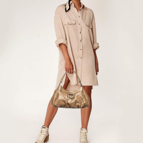 *MINT CONDITION* Gucci Crystal Hobo D Ring… - Picture 10 of 10